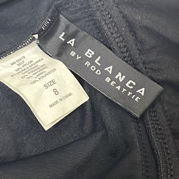 LA BLANCA BY ROD BEATTIE 2 PIECE SWIMSUIT SIZE 8 - Picture 4 of 6
